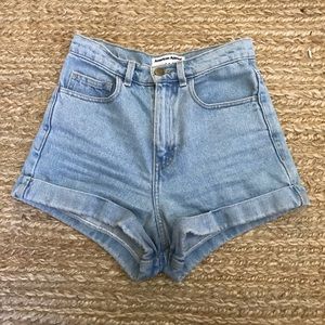 Classic American Apparel High Waisted Shorts